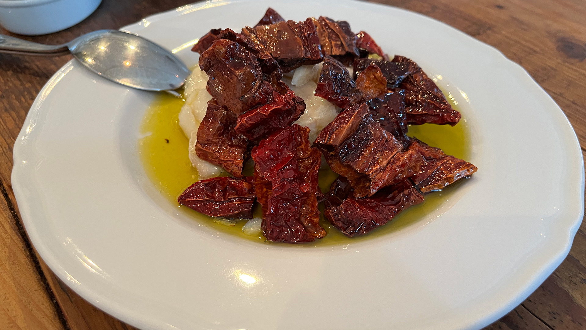 バッカラと辛くない唐辛子